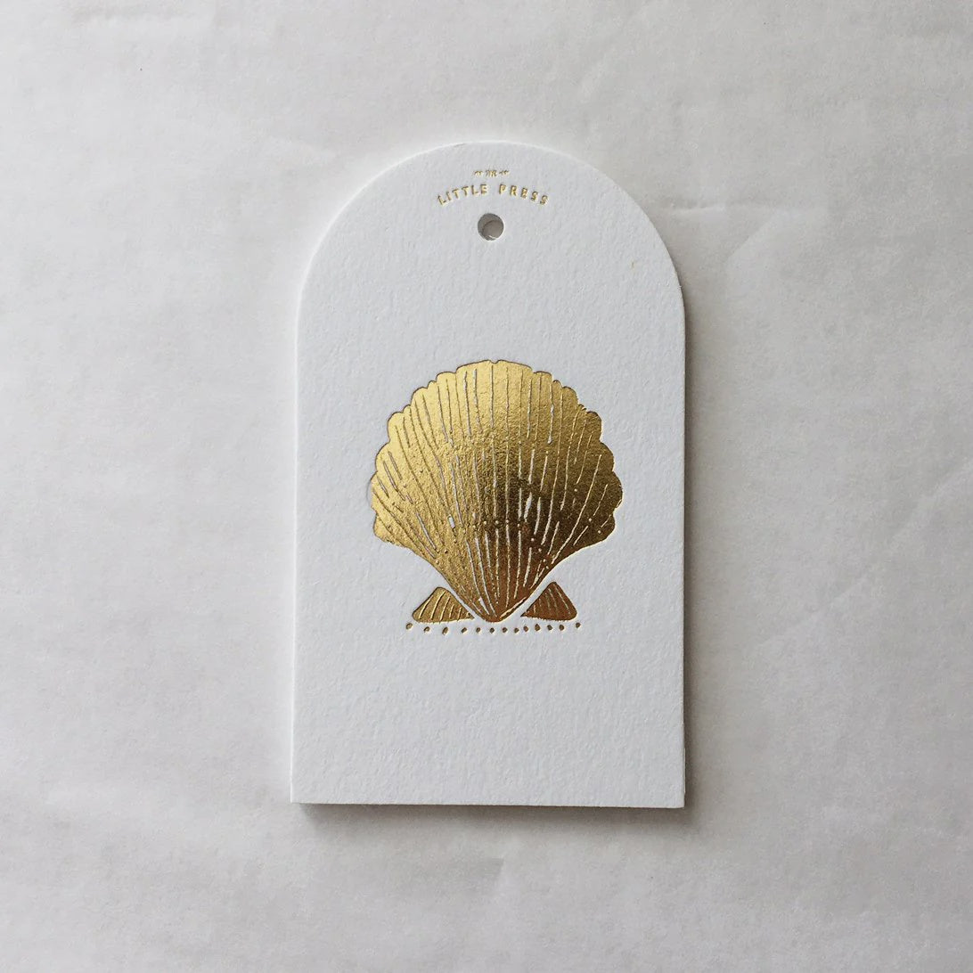 Shell Tag White Set 6 – jakjak interiors clothing & giftware
