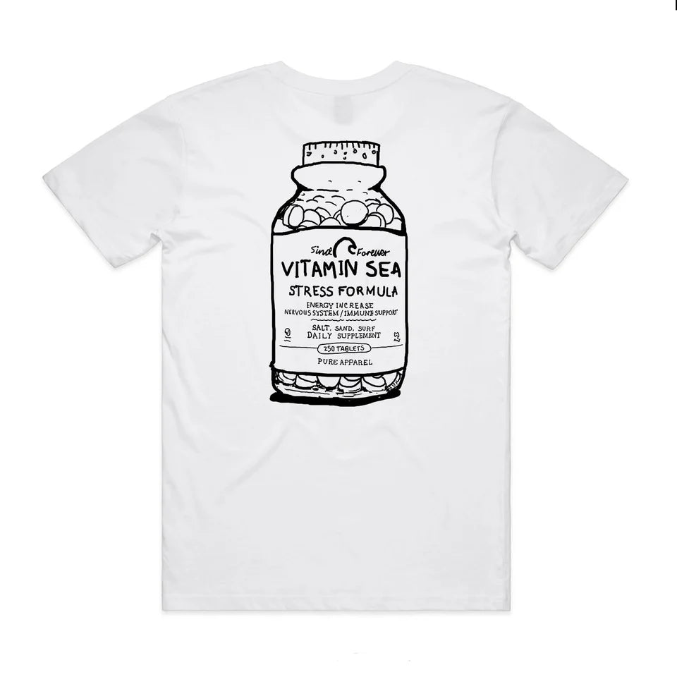 Vitamin Sea Tee White