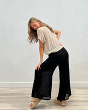 Load image into Gallery viewer, Chiara Wide Leg Pants Black
