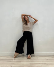 Load image into Gallery viewer, Chiara Wide Leg Pants Black
