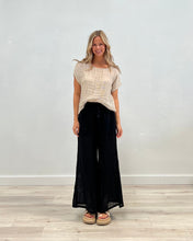 Load image into Gallery viewer, Chiara Wide Leg Pants Black
