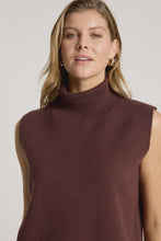 Load image into Gallery viewer, Zala Knit  Vest Mahogany
