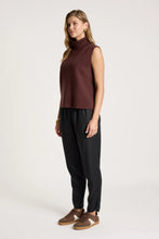 Load image into Gallery viewer, Zala Knit  Vest Mahogany
