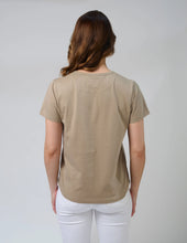 Load image into Gallery viewer, PRE SALE Ace Tee Leopard Cross - Sage
