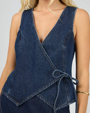 Load image into Gallery viewer, Bailey Indigo Denim Vest
