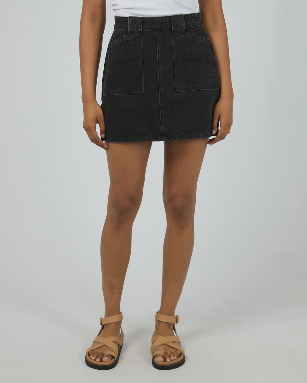 Becca Skirt Washed Black