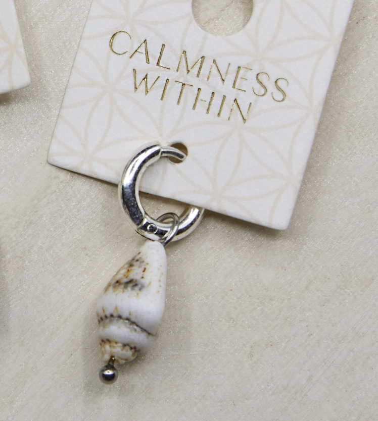 Calmness Within Charm Silver