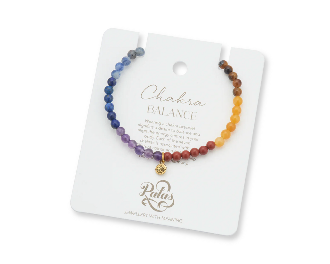 Chakra Healing Gem Bracelet
