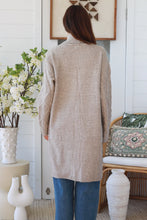 Load image into Gallery viewer, Diamond Knit Cardigan Khaki
