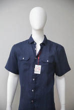 Load image into Gallery viewer, John Lennon Oakwell Short Sleeve Shirt Navy
