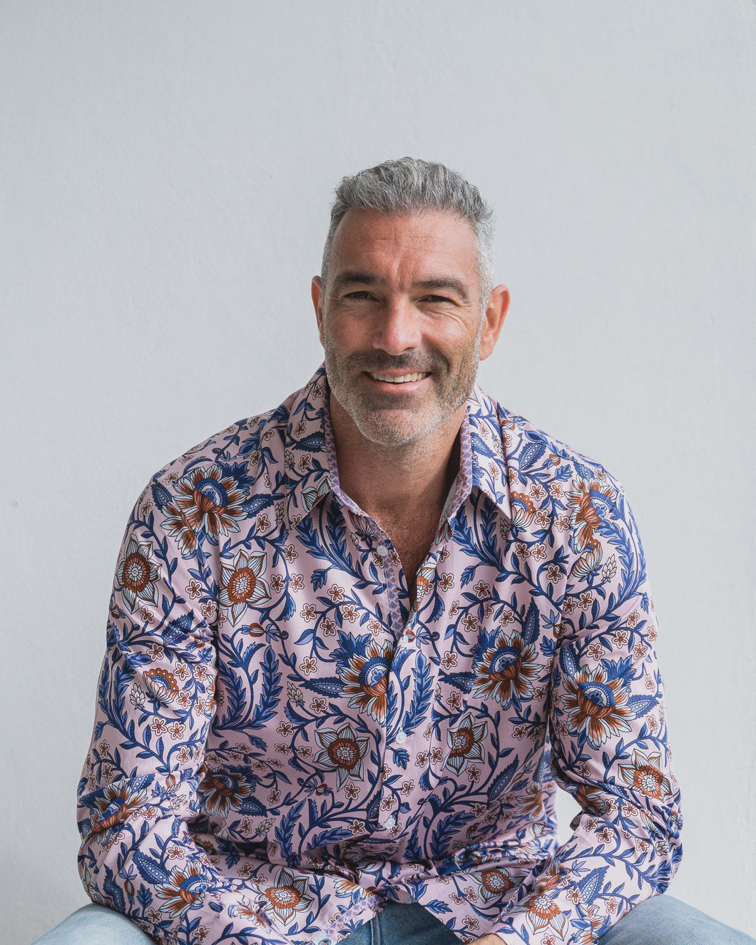 Cradley Long Sleeve Shirt Pink