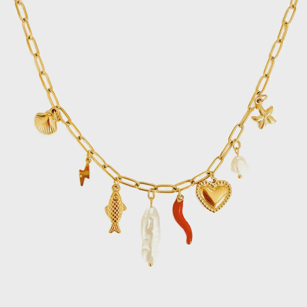 Charm Necklace Chilli