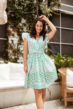 Load image into Gallery viewer, Waterlily Flutter Mini Dress
