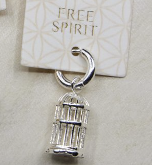 Free Spirit Charm Silver