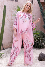 Load image into Gallery viewer, Gabriella Silk Top Blush Tropics
