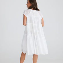 Load image into Gallery viewer, Village Dress White
