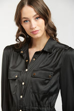 Load image into Gallery viewer, Emerson Shirtdress  Black
