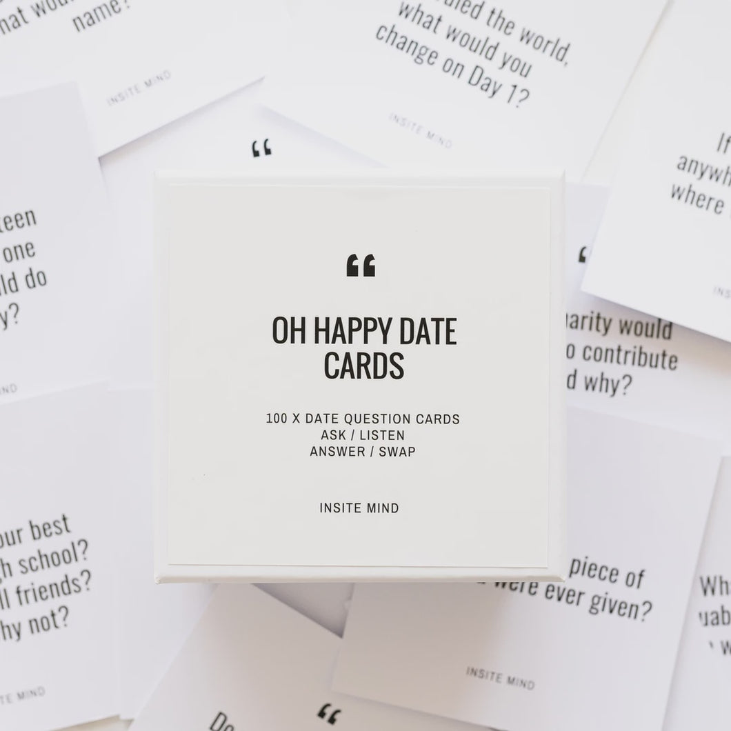 Oh Happy DATE Cards