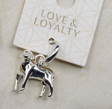 Load image into Gallery viewer, Love &amp; Loyalty Charm - Silver
