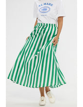 Load image into Gallery viewer, Mayfair Skirt Green Stripe
