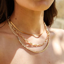 Load image into Gallery viewer, Nagini 18K Gold Snake Chain
