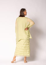 Load image into Gallery viewer, Netty Silk Dress Lily Green
