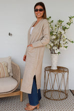 Load image into Gallery viewer, Oat Long Open Knit ONESIZE
