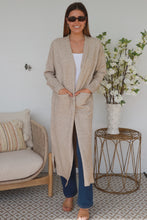 Load image into Gallery viewer, Oat Long Open Knit ONESIZE
