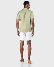 Load image into Gallery viewer, Coast Camper S/S Linen Shirt Olive
