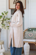Load image into Gallery viewer, Open Knit Cardigan Light Beige
