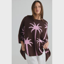 Load image into Gallery viewer, Palm Cove Knit Choc OS
