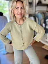 Load image into Gallery viewer, Raya Cardigan Sage
