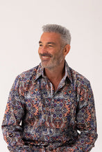 Load image into Gallery viewer, Stretford Long Sleeve Shirt Navy

