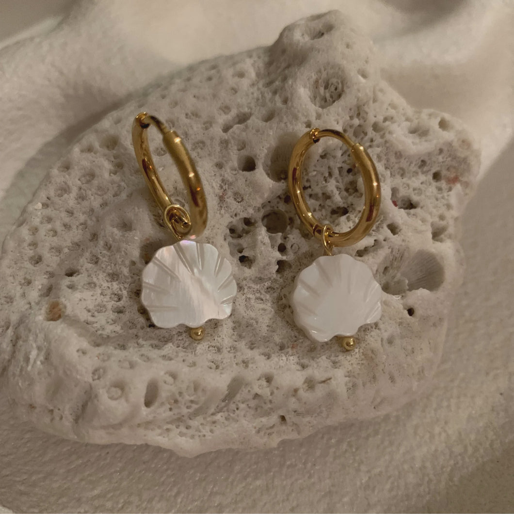 Seashore Earrings gold