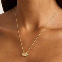 Load image into Gallery viewer, Eye Pendant Gold
