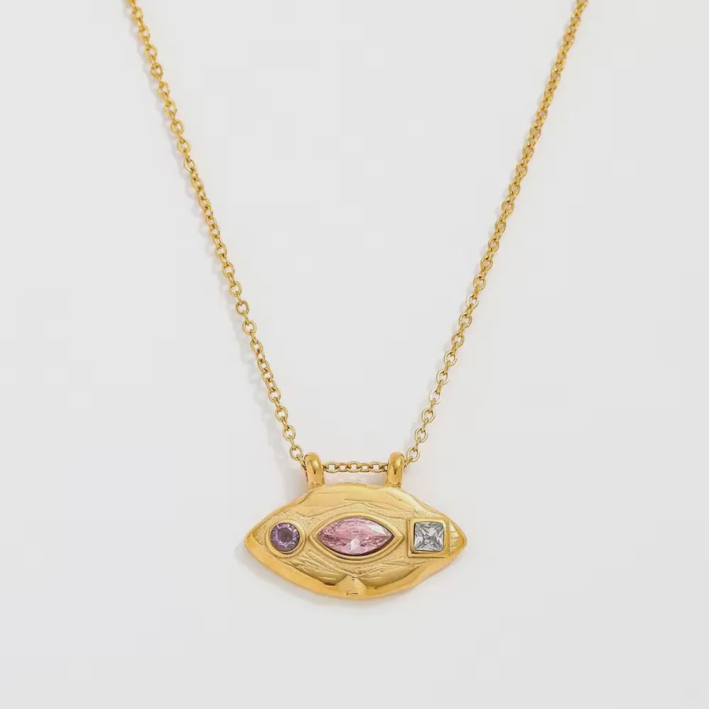 Eye Pendant Gold