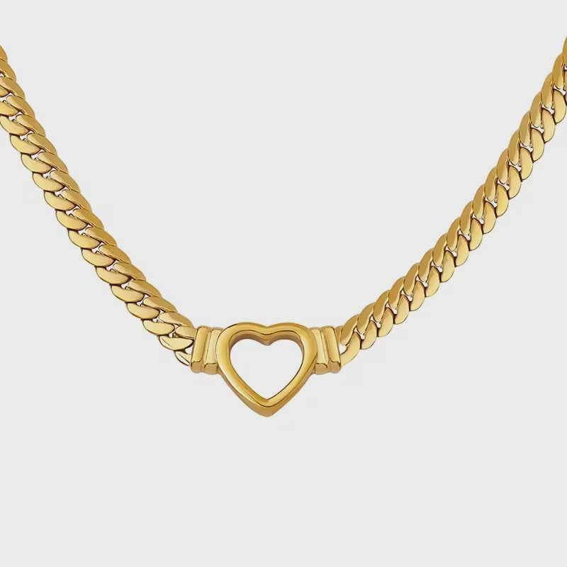 With Love Necklace Gold