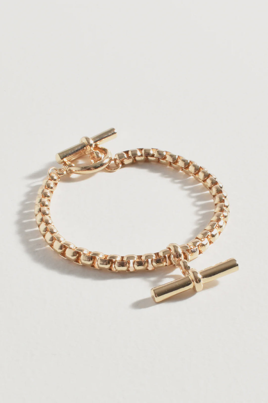 Toggle Chain Bracelet Gold