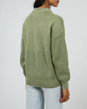 Load image into Gallery viewer, Vital Washed Knit Khaki
