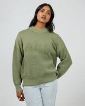 Load image into Gallery viewer, Vital Washed Knit Khaki
