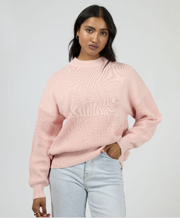 Vital Washed Knit Pink
