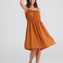 Load image into Gallery viewer, Bask Dress Copper
