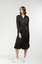 Load image into Gallery viewer, Emerson Shirtdress  Black
