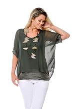 Load image into Gallery viewer, Mimi Top Khaki
