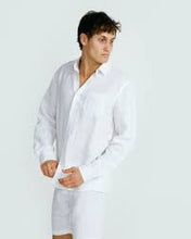 Load image into Gallery viewer, Linen Shirt White
