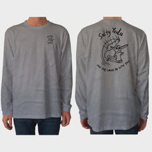 Load image into Gallery viewer, Salty Yoda Long Sleeve Grey
