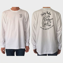 Load image into Gallery viewer, Salty Yoda Long Sleeve White
