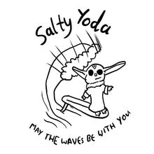Load image into Gallery viewer, Salty Yoda Long Sleeve Grey
