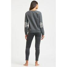 Load image into Gallery viewer, Zebra Cross Sweatshirt Coal
