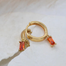 Load image into Gallery viewer, Anthea 24K Plated Hoops
